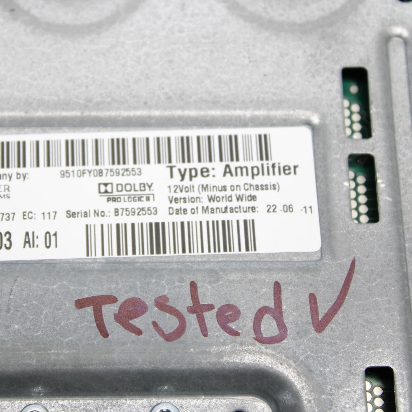 2011-2016 BMW F06 F10 F12 F13 528I 535I 550I 640 TOP DSP HARMAN AMPLIFIER AMP