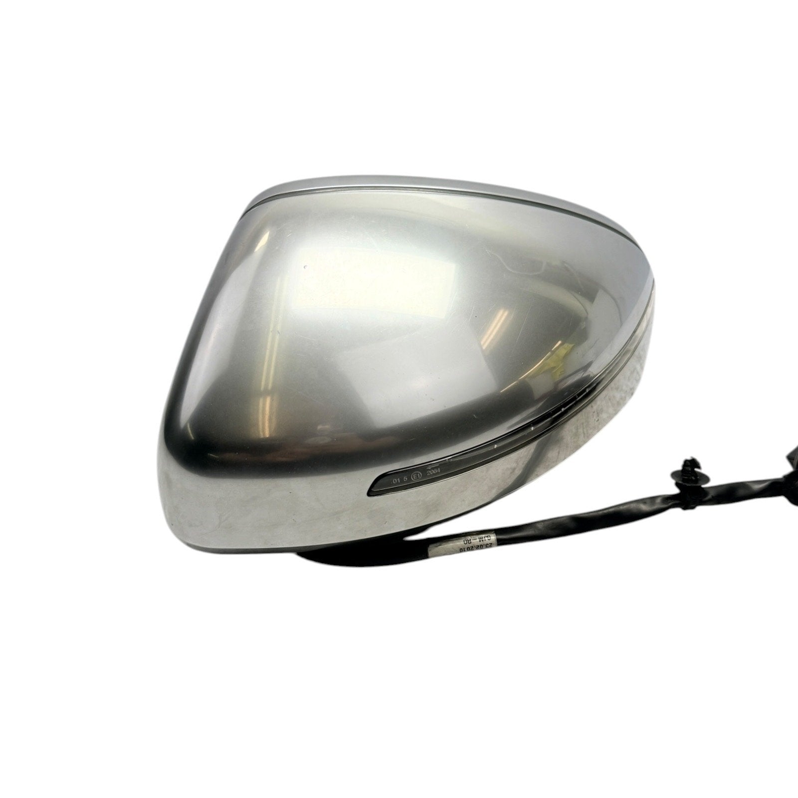 2008-2015 Audi TTS Mk2 Left Driver Door Mirror with Aluminum Housing OEM