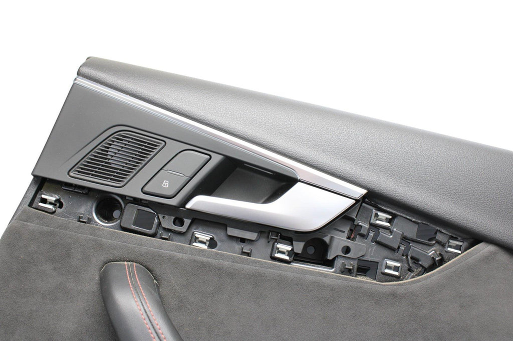 2018 - 2021 AUDI S4 A4 RH REAR DOOR TRIM PANEL ALCANTARA OEM 8W0867304