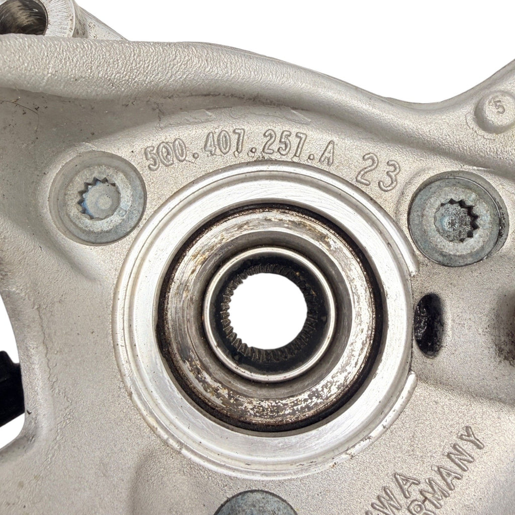 2015-2020 Audi A3 S3 Front Left Steering Knuckle Spindle Hub OEM 5Q0407257A