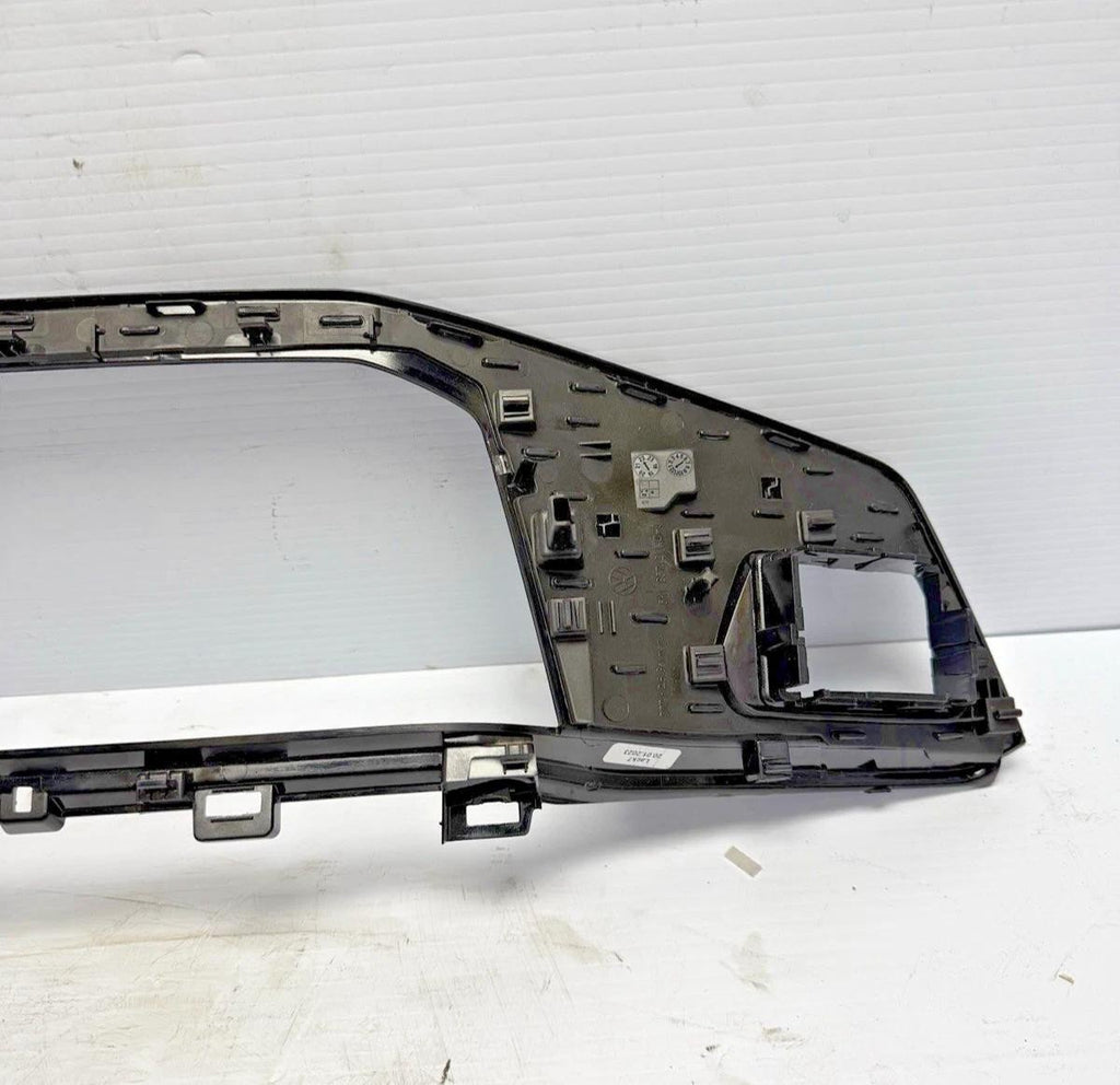 VOLKSWAGEN MK8 GOLF R FULL DASHBOARD GLOSS BLACK TRIM OEM 2022-2024 *see pics*