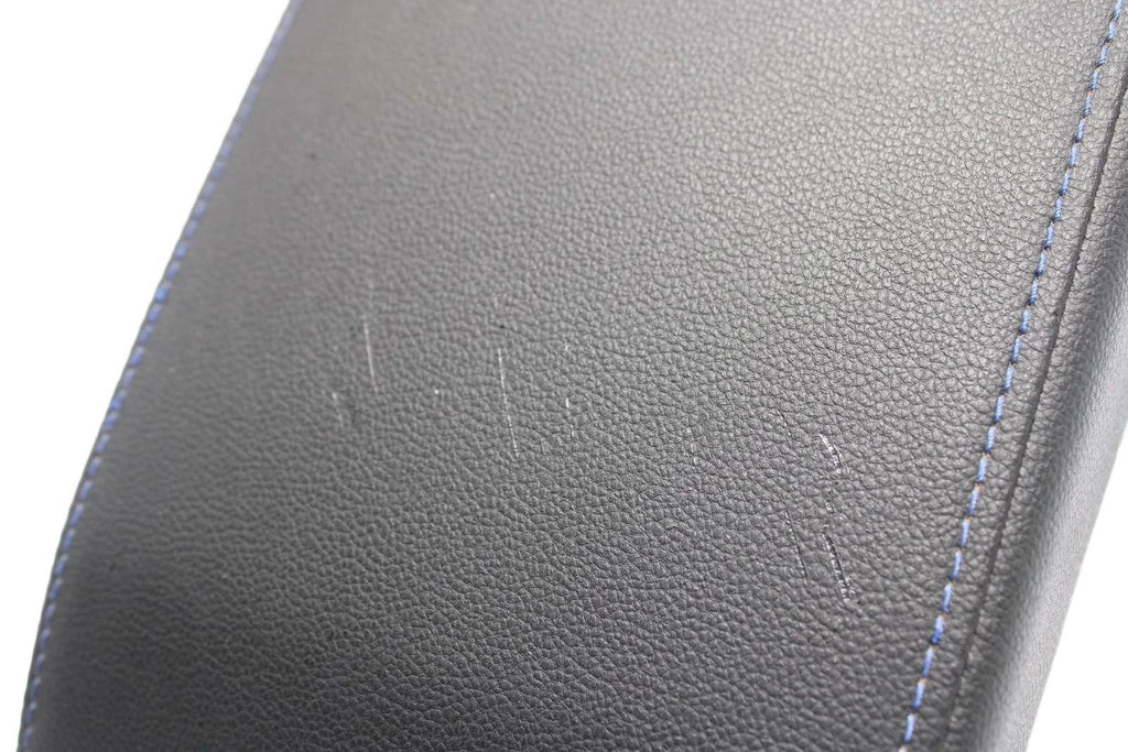 22 - 24 VOLKSWAGEN GOLF R GTI MK8 CENTER CONSOLE BLUE STITCHED LEATHER ARM REST
