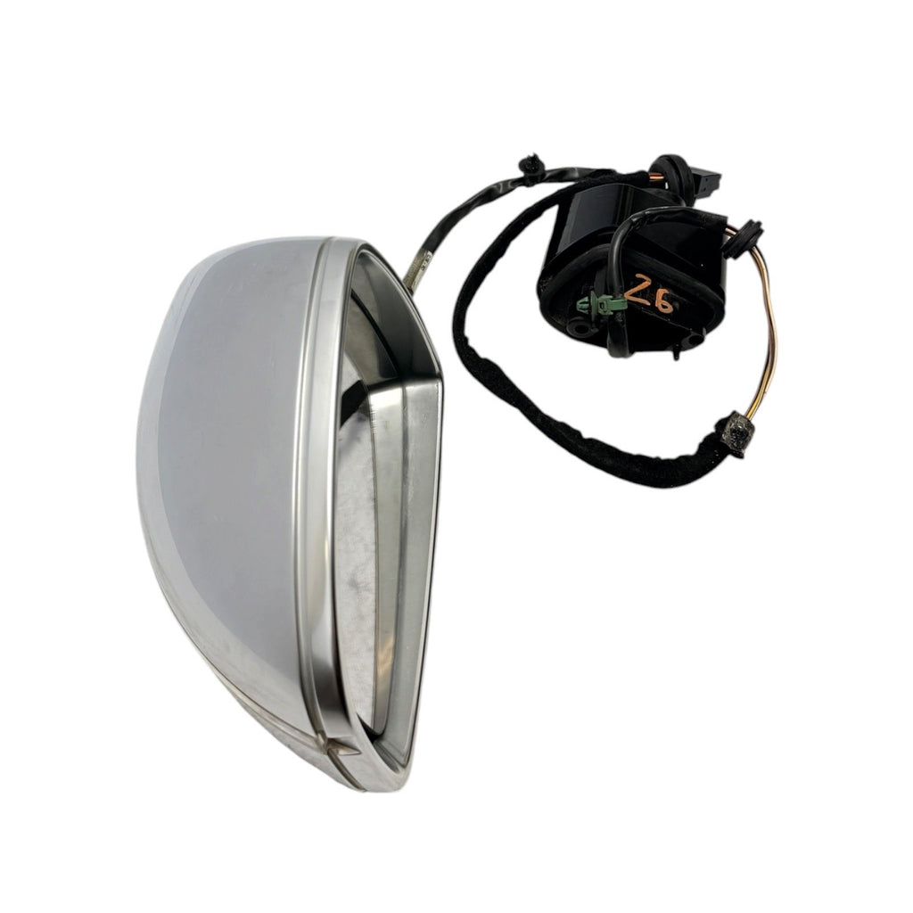 2008-2015 Audi TTS Mk2 Left Driver Door Mirror with Aluminum Housing OEM