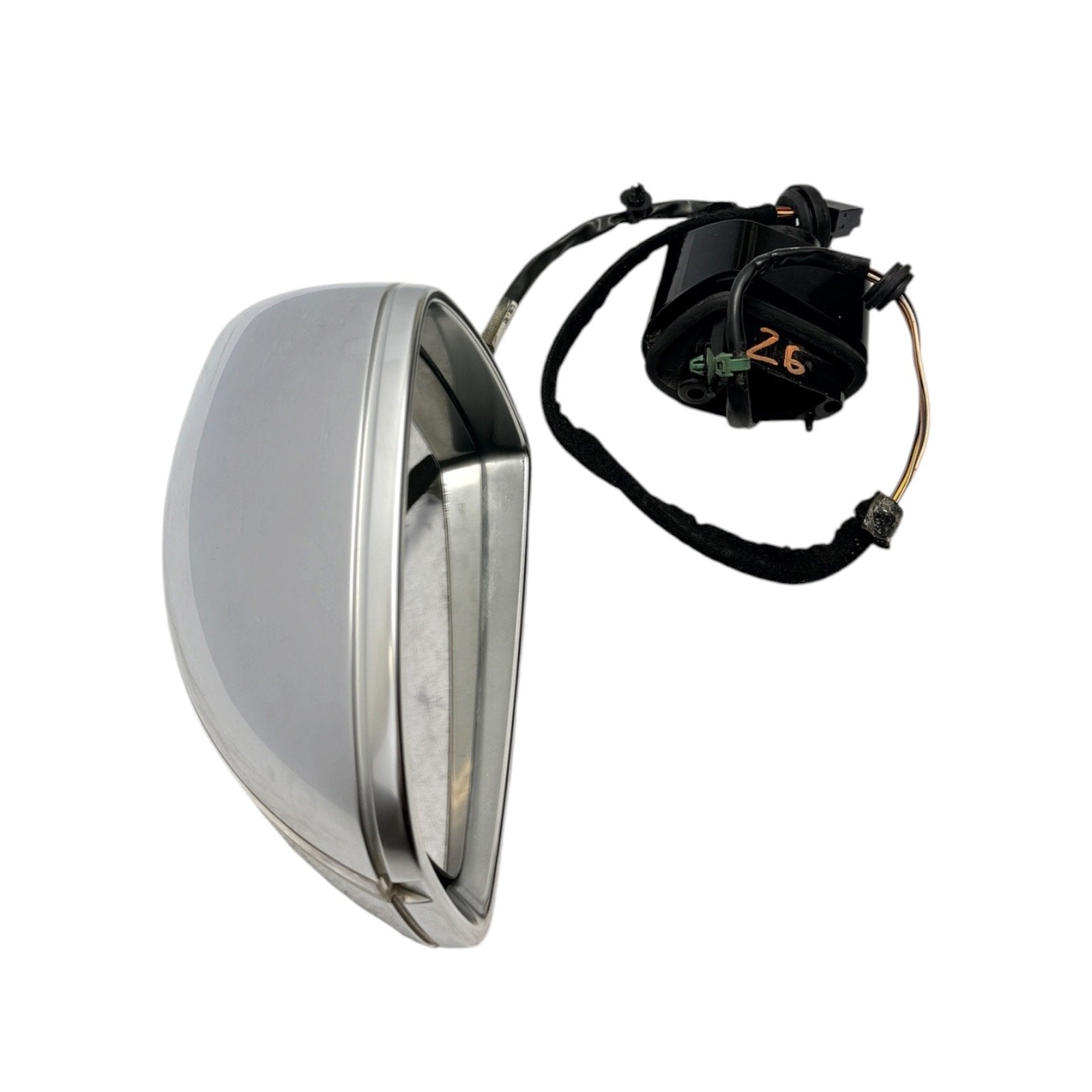 2008-2015 Audi TTS Mk2 Left Driver Door Mirror with Aluminum Housing OEM