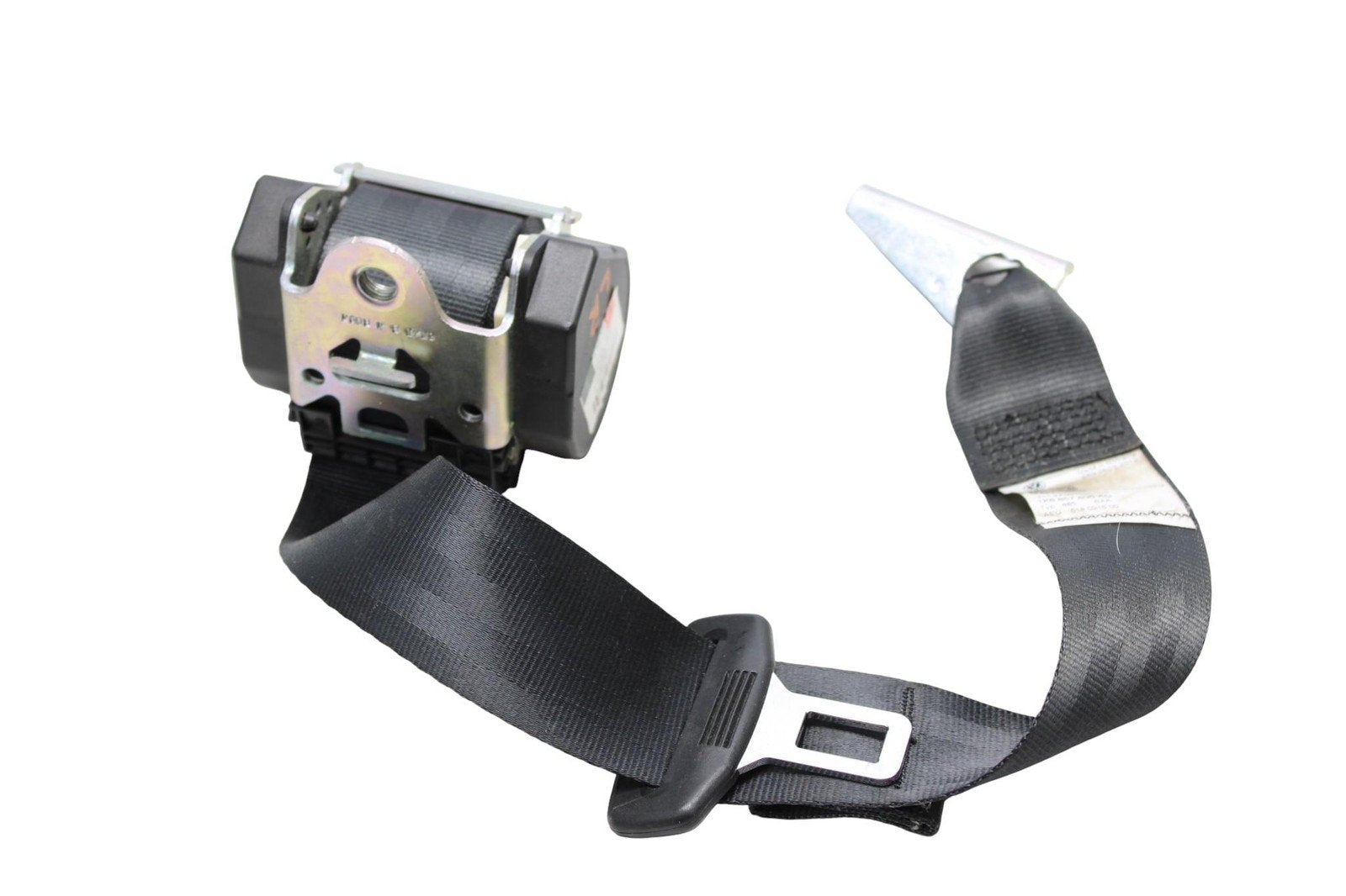 MK6 VW GTI Golf R Rear Left Seat Belt Black Seatbelt Genuine Oem 2010-2014