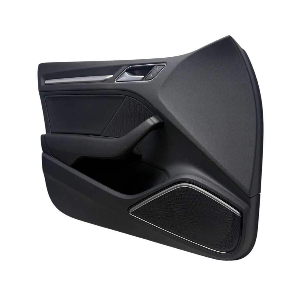 2015-2020 Audi A3 S3 Left Front Driver Door Trim Panel W/ Lighting Package & B&O