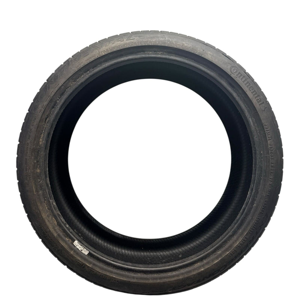 Used 235/35ZR19 Continental ExtremeContact DWS06 91Y 6/32 - 1 Tire