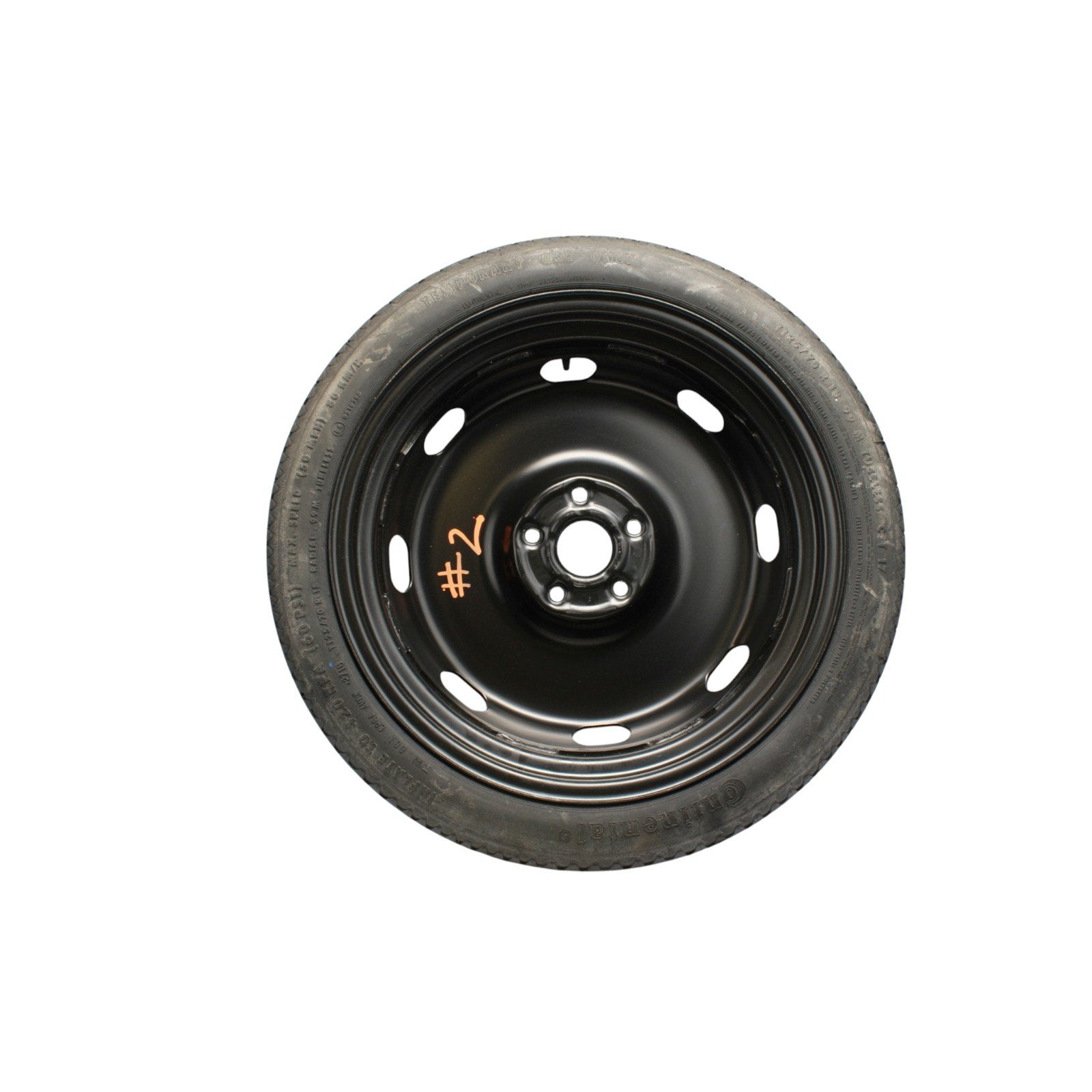 Audi A3 S3 VW GOLF R GTI Spare Tire Compact Donut Wheel T125/70R18 OEM
