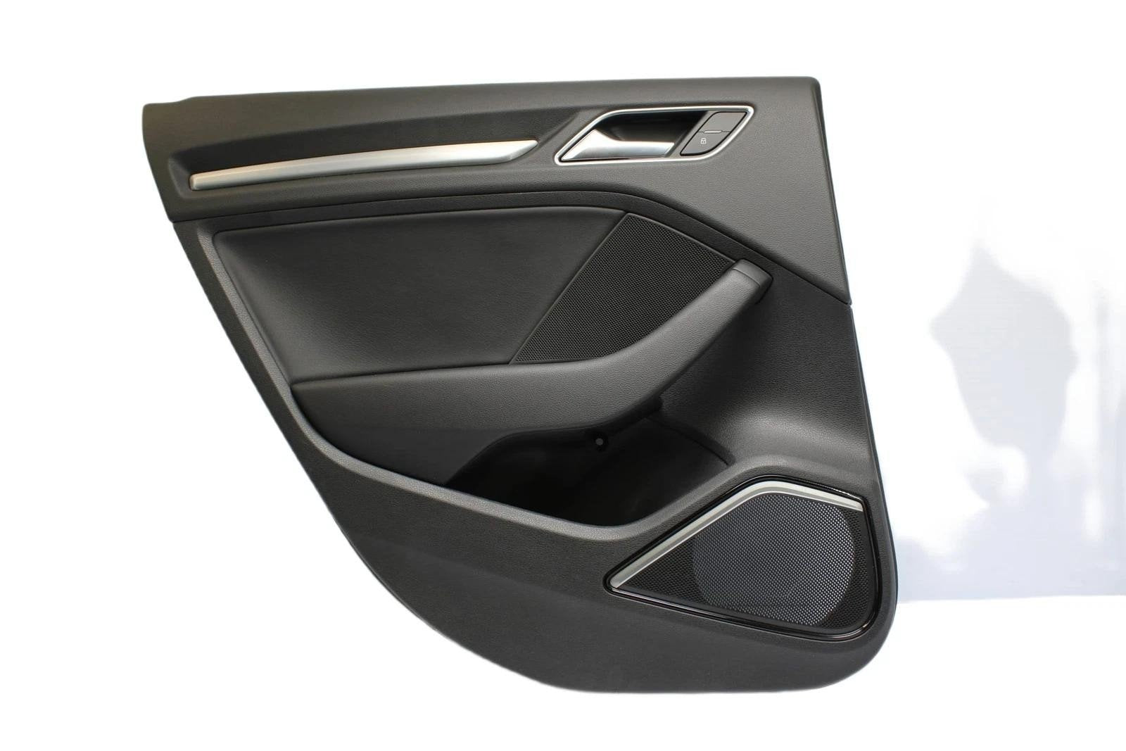 AUDI S3 A3 REAR LEFT DRIVER SIDE INTERIOR DOOR PANEL ASSEMBLY 2017 - 2020 LH