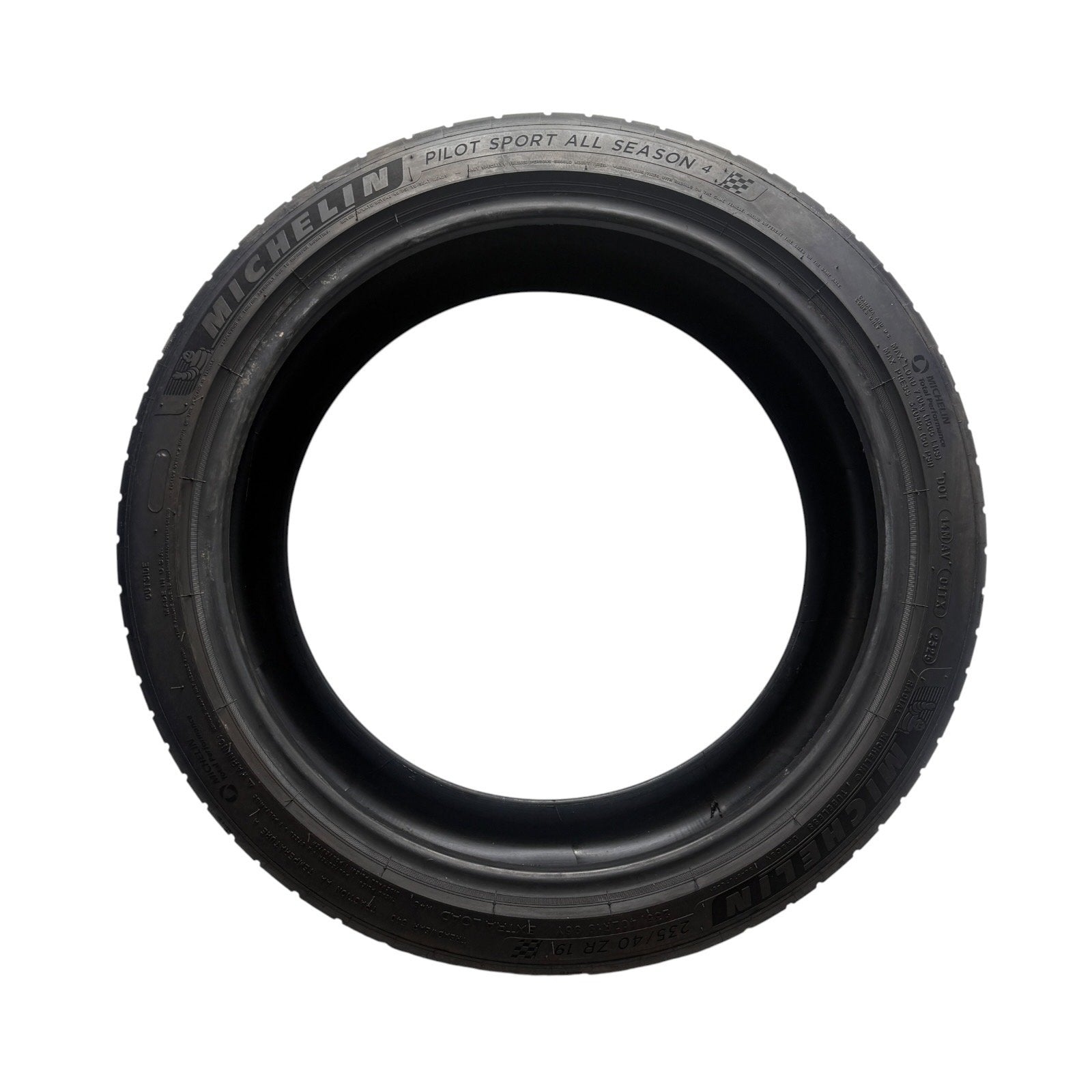 Michelin Pilot Sport All Season 4 235/40ZR19 96Y Used 9/32nds