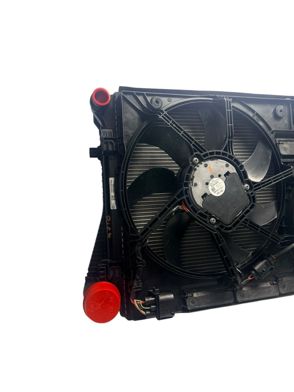 2015-2020 Audi S3 VW Golf R Radiator Cooling Fan Shroud Assembly Complete