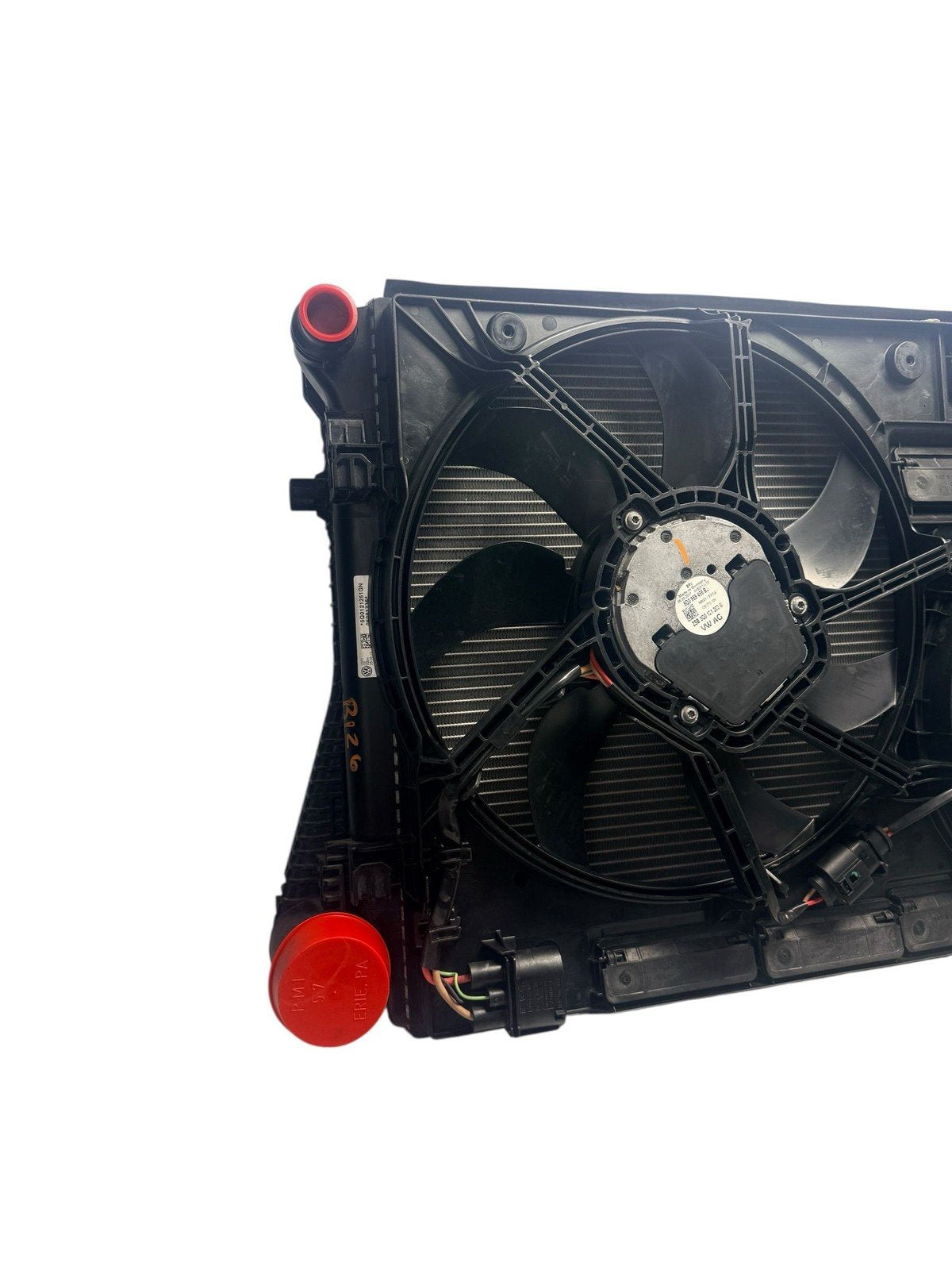 2015-2020 Audi S3 VW Golf R Radiator Cooling Fan Shroud Assembly Complete