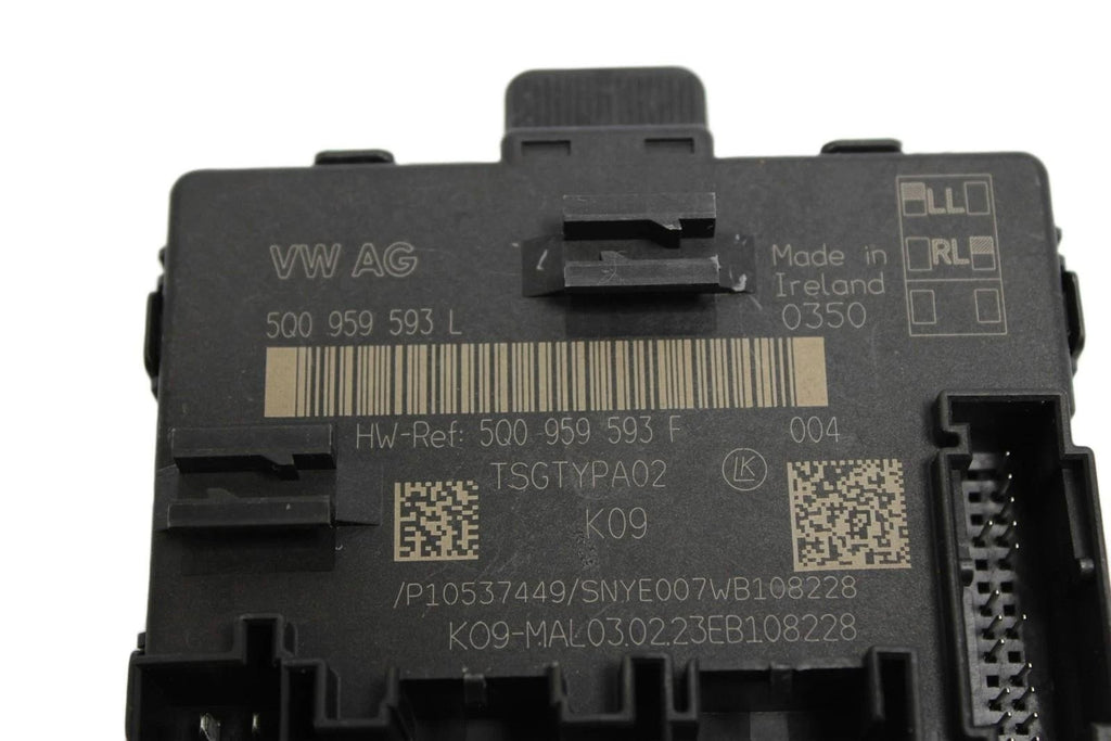 2022 - 2024 VW GTI GOLF R FRONT LEFT DOOR CONTROL MODULE UNIT 5Q0959593