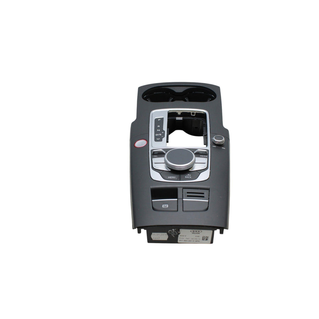 2015-2016 Audi A3 S3 Center Console Shifter Bezel W/ MMI Navigation Switch OEM