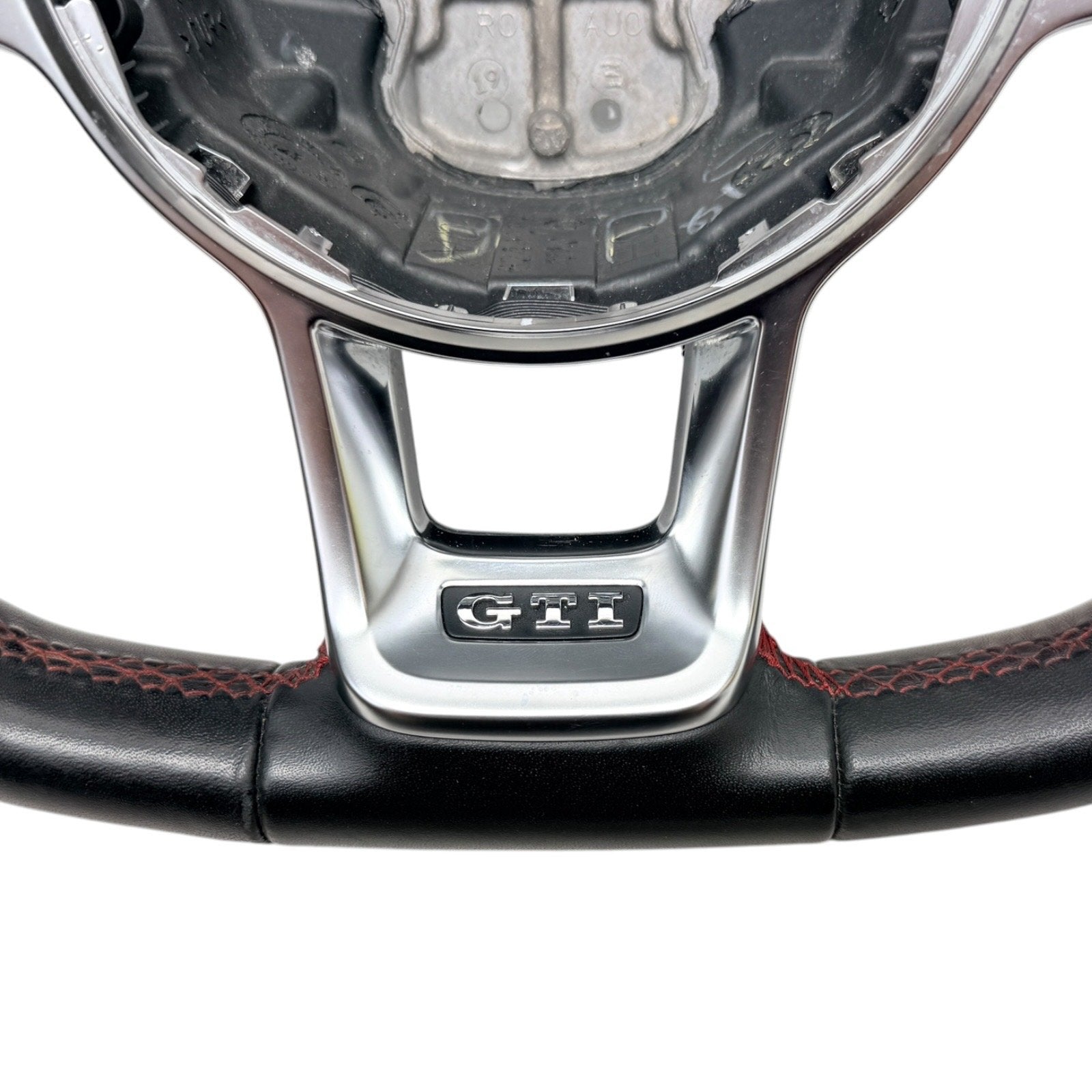 2018-2021 MK7 VW GTI Black Leather Steering Wheel Manual Trans MK7.5 Genuine