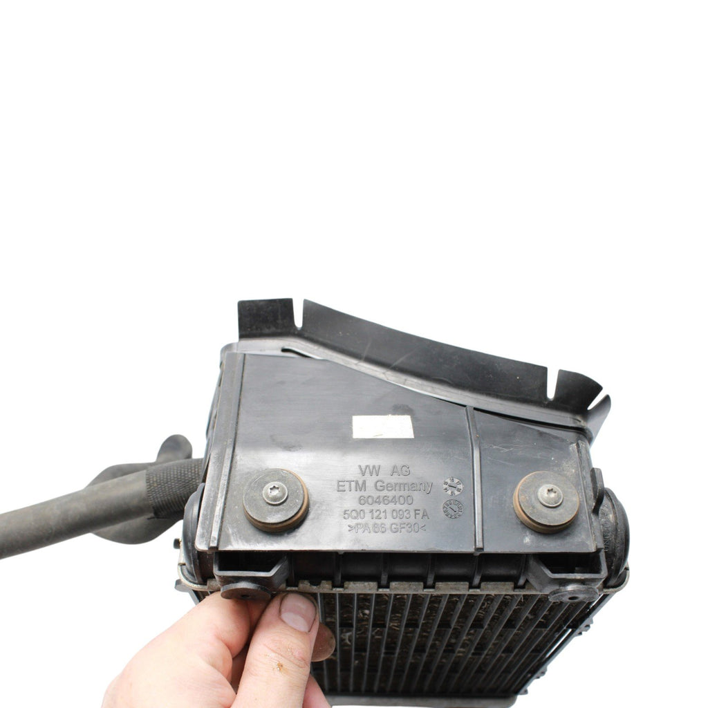 2015-2020 Audi S3 Right Auxiliary Radiator w Bracket 5Q0121251, 5Q0121093 OEM