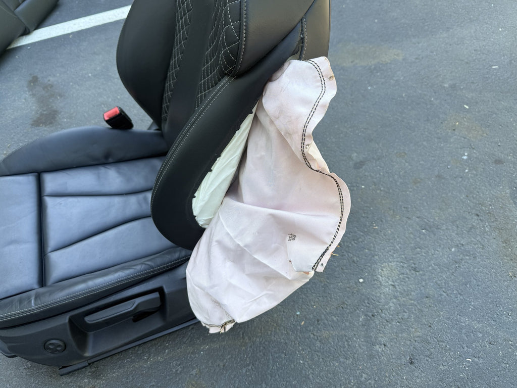 2017-2020 Audi S3 Front & Rear Seats - Airbag Deployed