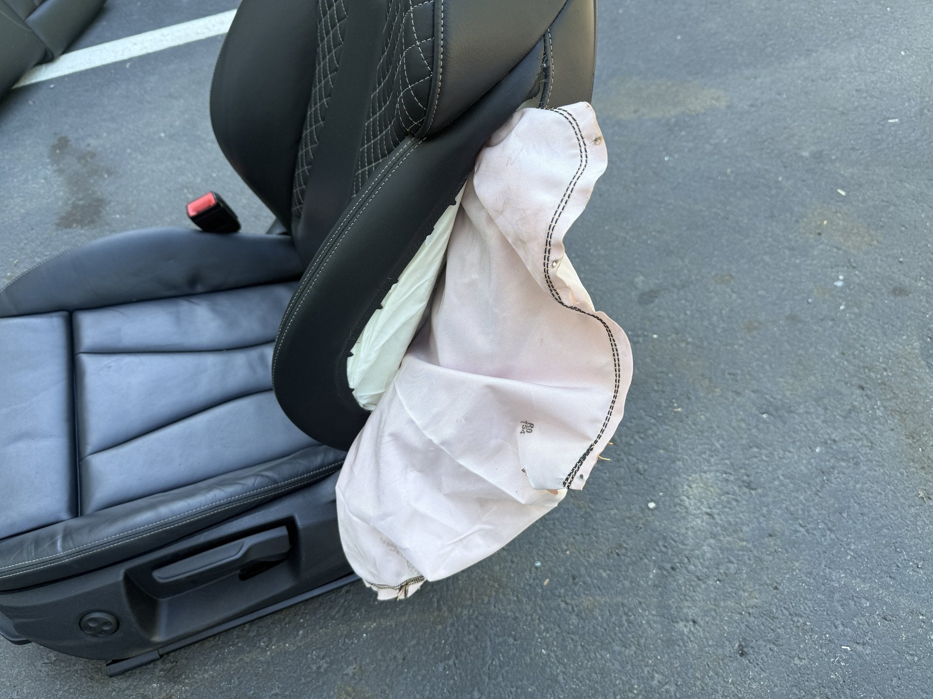 2017-2020 Audi S3 Front & Rear Seats - Airbag Deployed