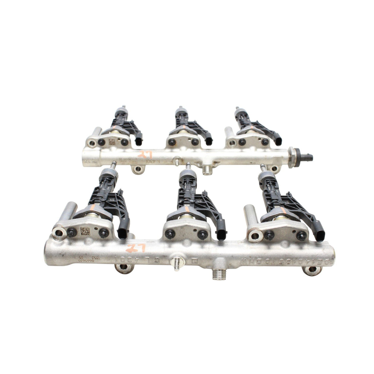 2019-2025 BMW B58 G20 M340i Fuel Injector And Rails Set Complete OEM