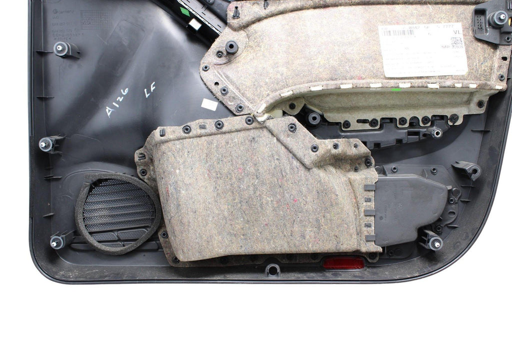 2012 - 2013 VOLKSWAGEN GOLF R FRONT LEFT DRIVER DOOR PANEL WITH ALUMINUM TRIM