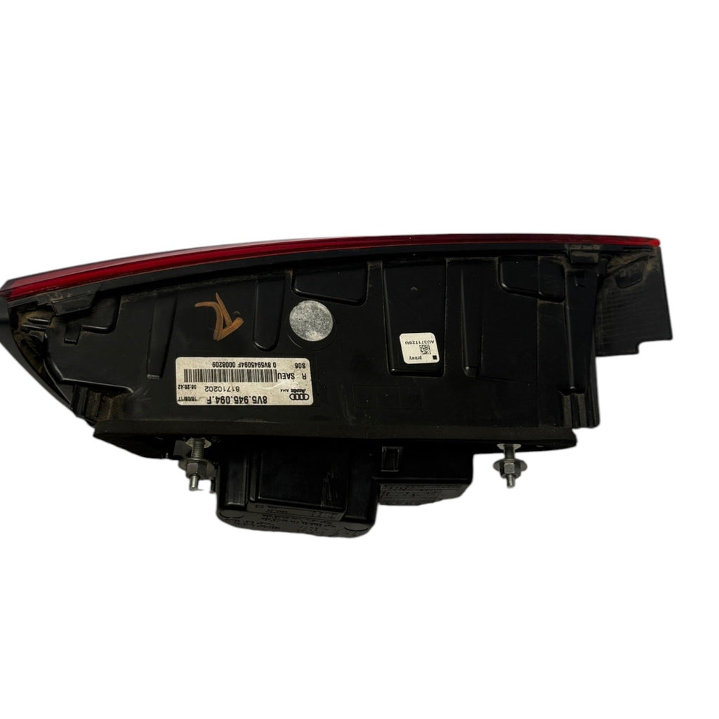 2017-2020 Audi A3 S3 RS3 Right Passenger Inner Tail Light Lamp 8V5945094F
