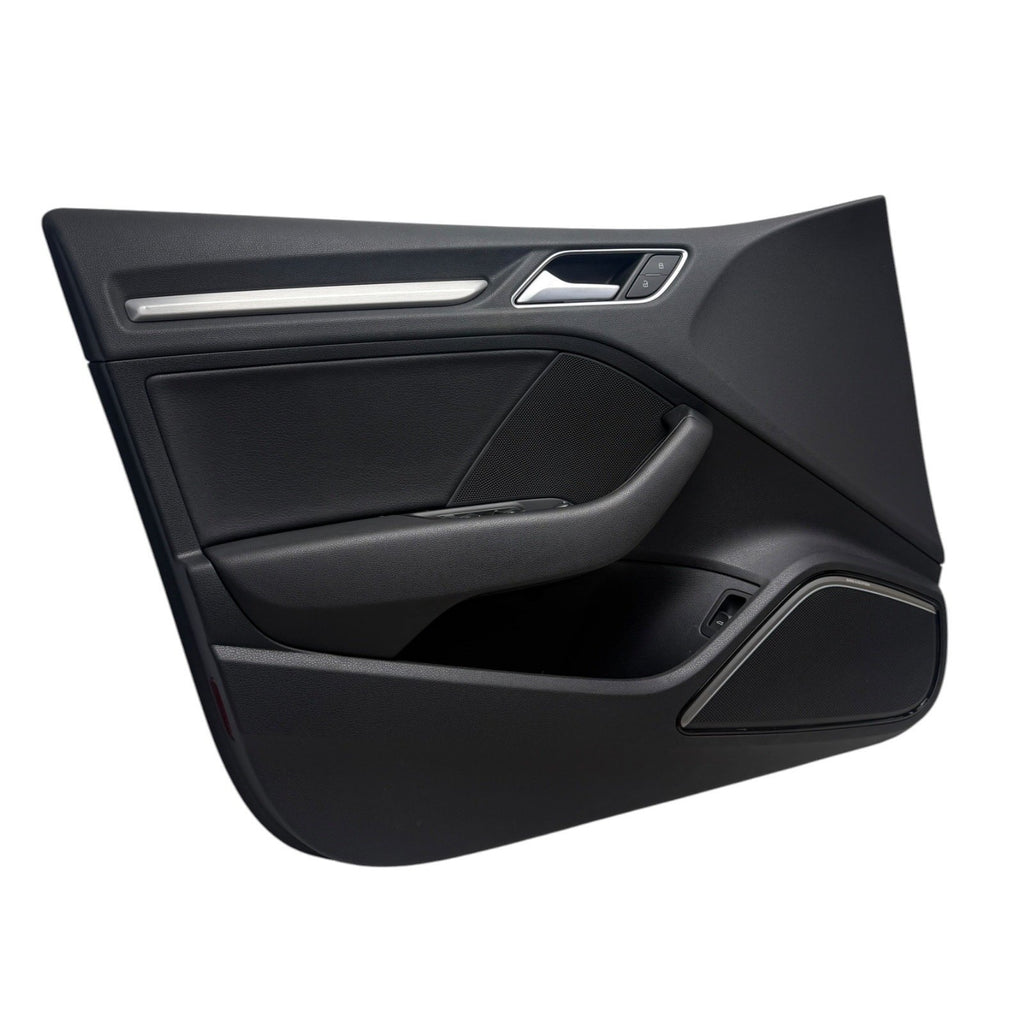2015-2020 Audi A3 S3 Left Front Driver Door Trim Panel W/ Lighting Package & B&O