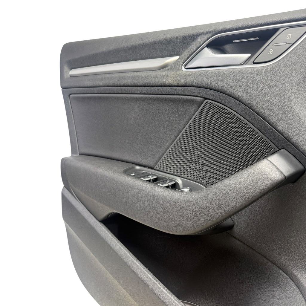 2015-2020 Audi A3 S3 Left Front Driver Door Trim Panel W/ Lighting Package & B&O