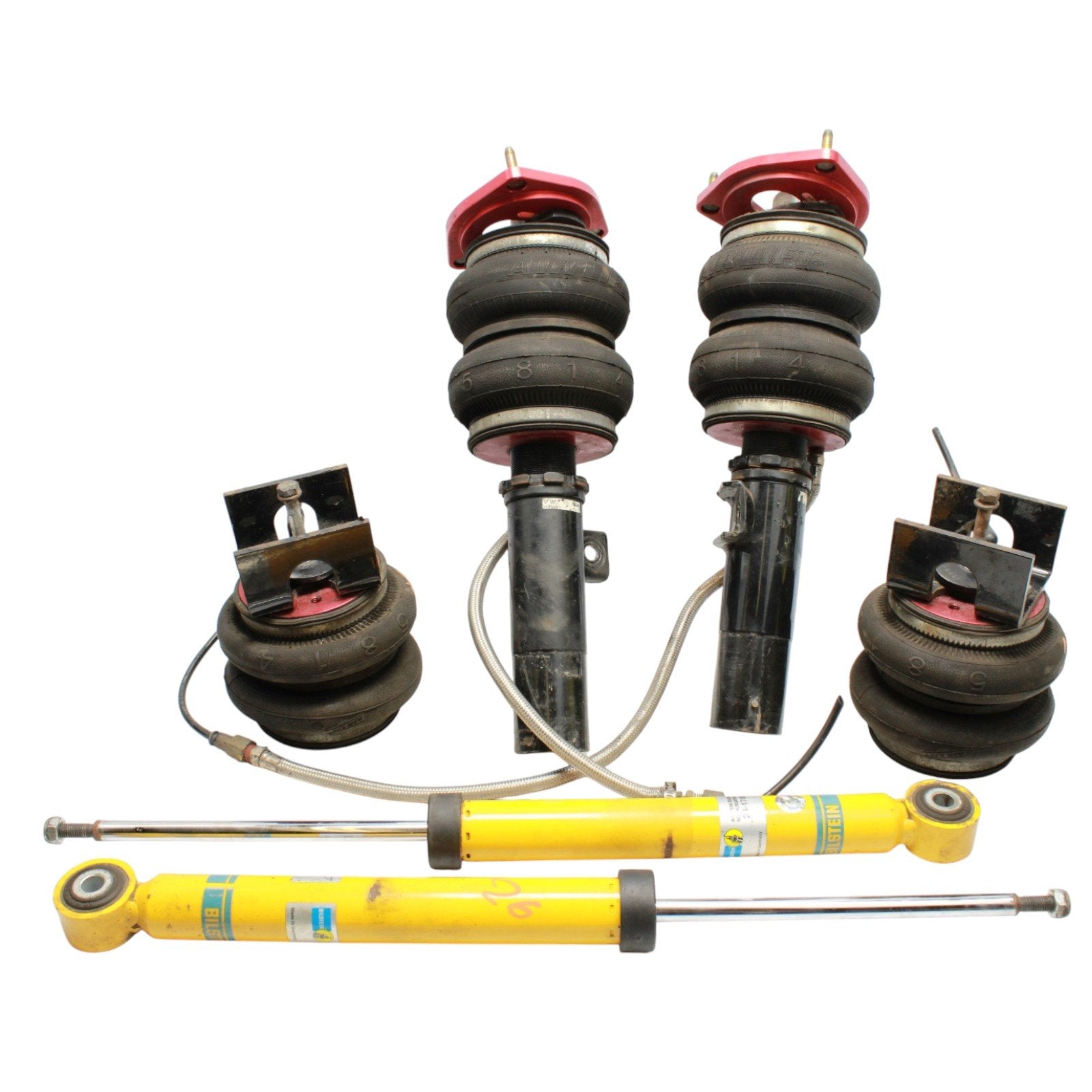Mk5 Mk6 GTI Golf R Audi TT TTS Air Lift Performance Air Suspension Kit Front And Rear