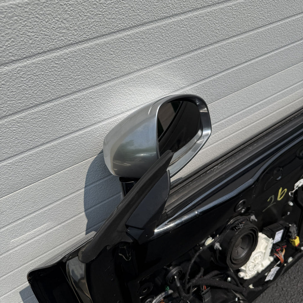 08-15 Audi 8J TT TTS Door Shell Right Passenger Side Black W Mirror 8J0831052A