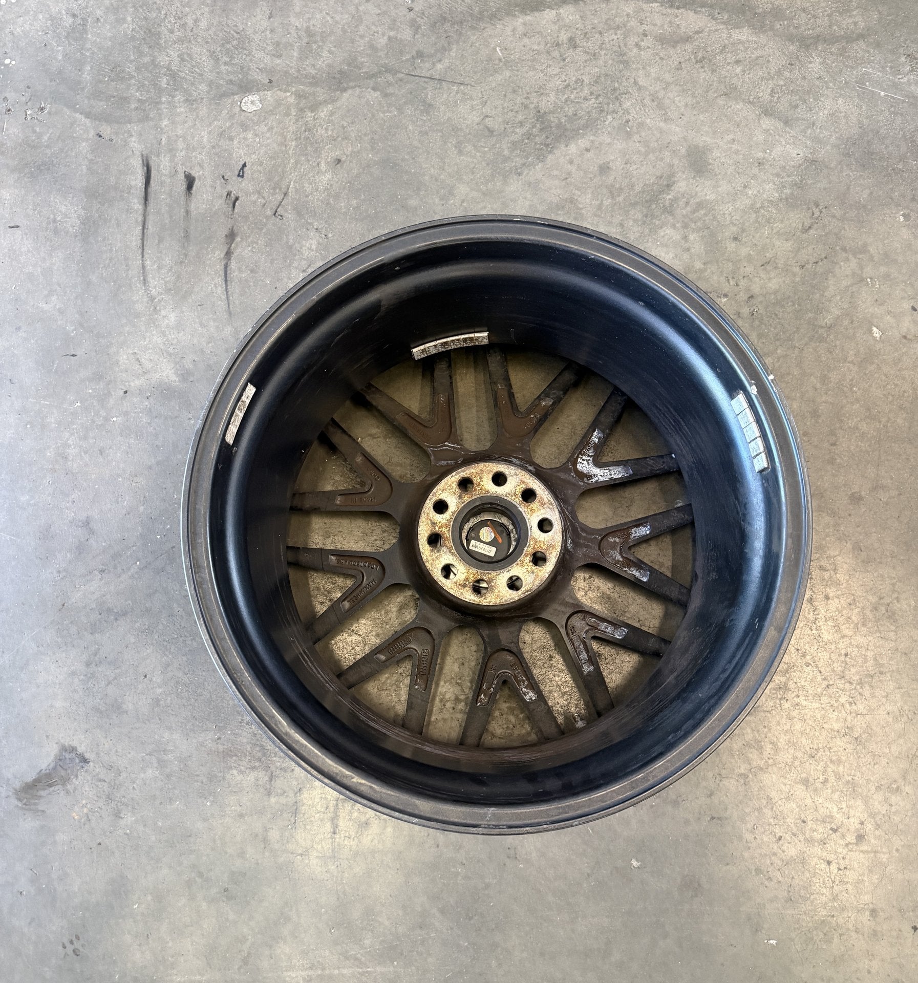 19x8.5 ET+35 Rotiform RSE R141 Silver 5x112 Set of 3 *USED See Pictures*