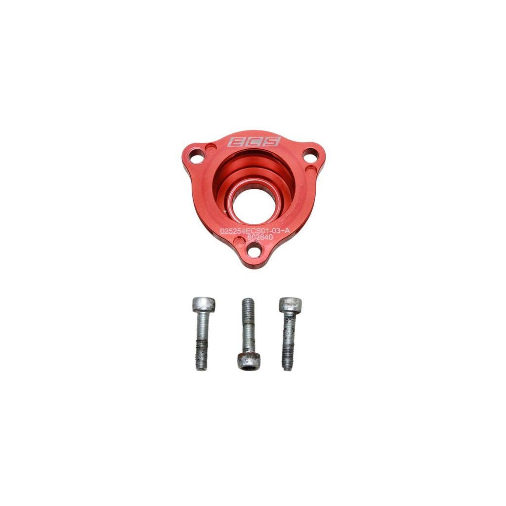 ECS Tuning Atmospheric Diverter Valve Spacer Red for Volkswagen Audi MK7 8V