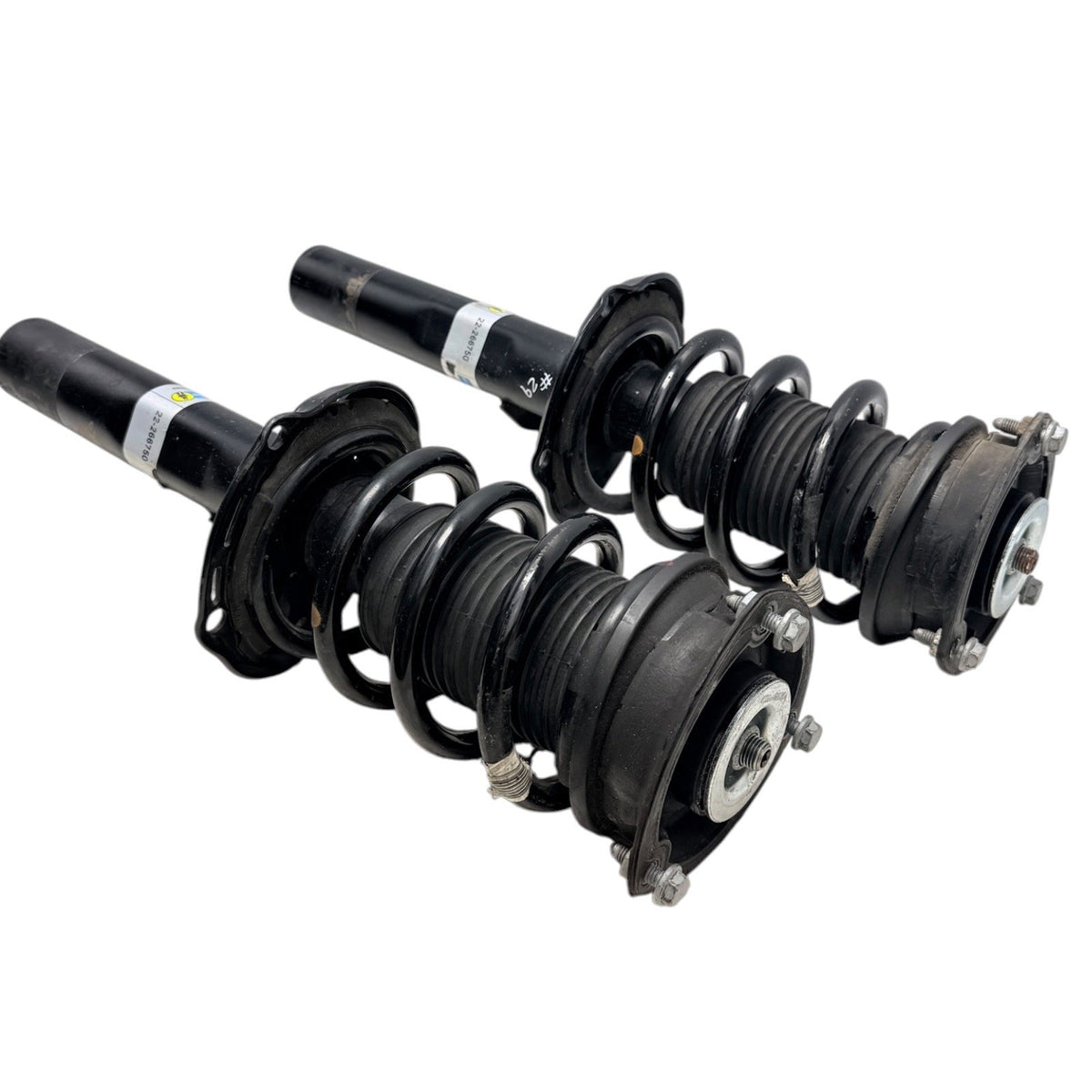 2015-2020 Audi A3 S3 Volkswagen Golf R GTI Front Shock Pair Bilstein 22-266750