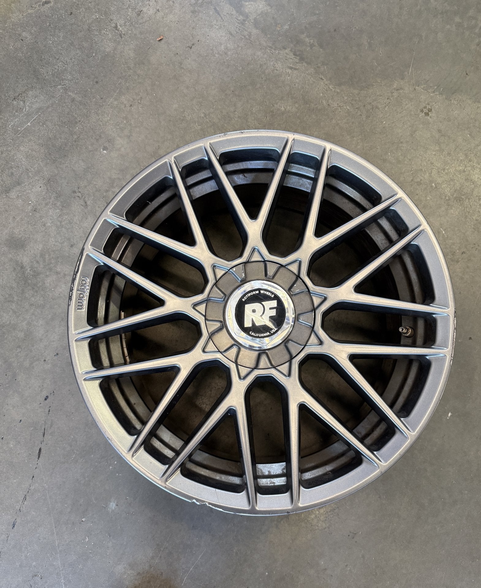 19x8.5 ET+35 Rotiform RSE R141 Silver 5x112 Set of 3 *USED See Pictures*