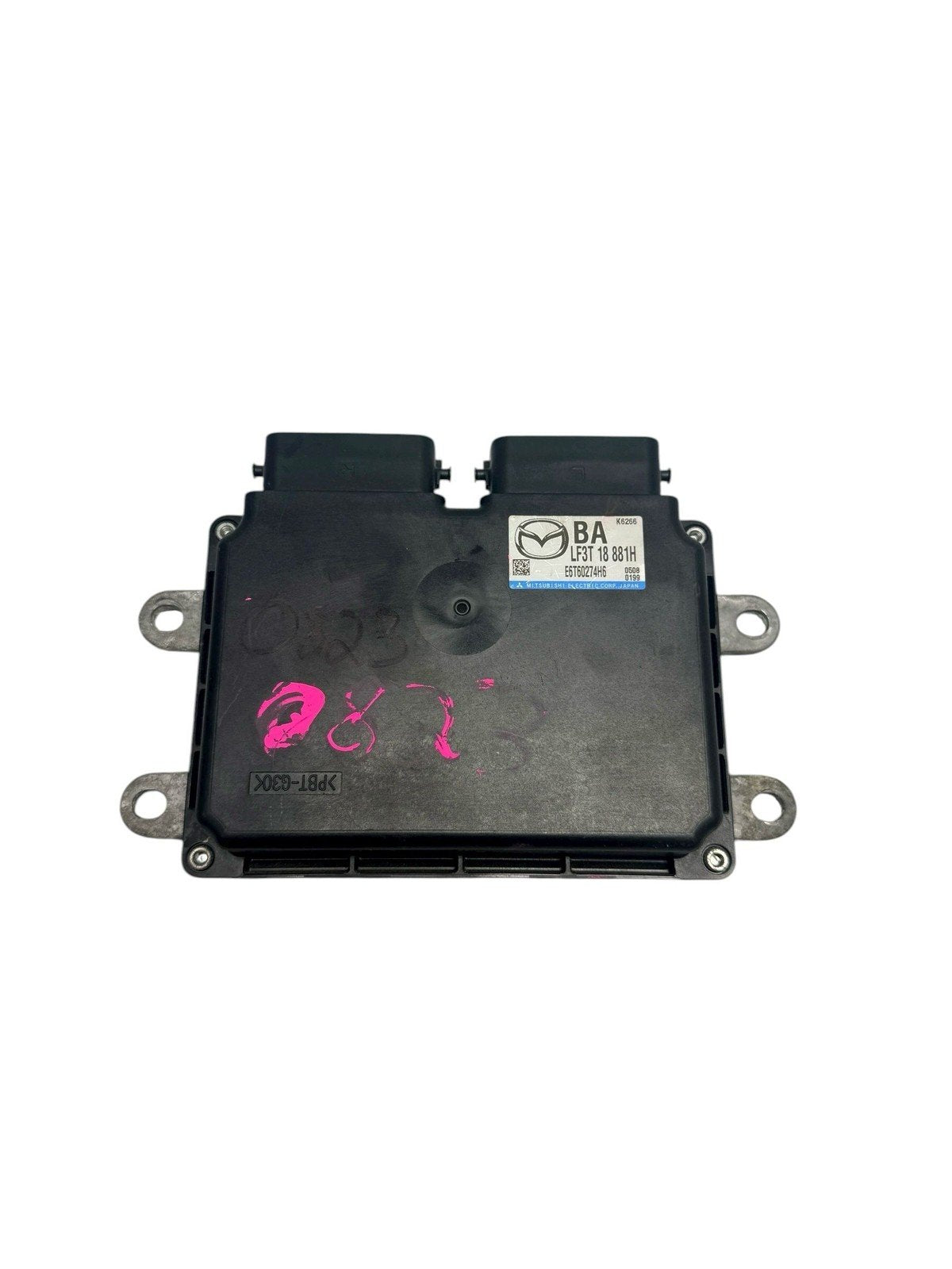 2010 MAZDA 3 Engine Engine Control Unit Module ECU LF3T-18881-C