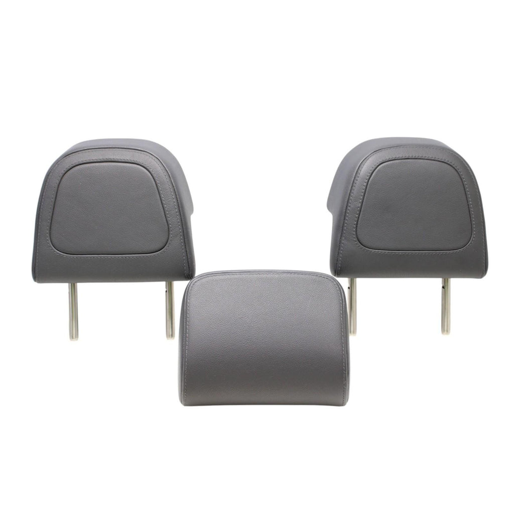 2006-2009 VW GOLF MK5 R32 Set of 3 Rear Sporrt Seat Leather Headrest OEM