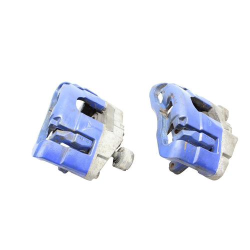 2005-2009 Volkswagen Mk5 R32 Front Caliper & Carrier Pair Blue OEM