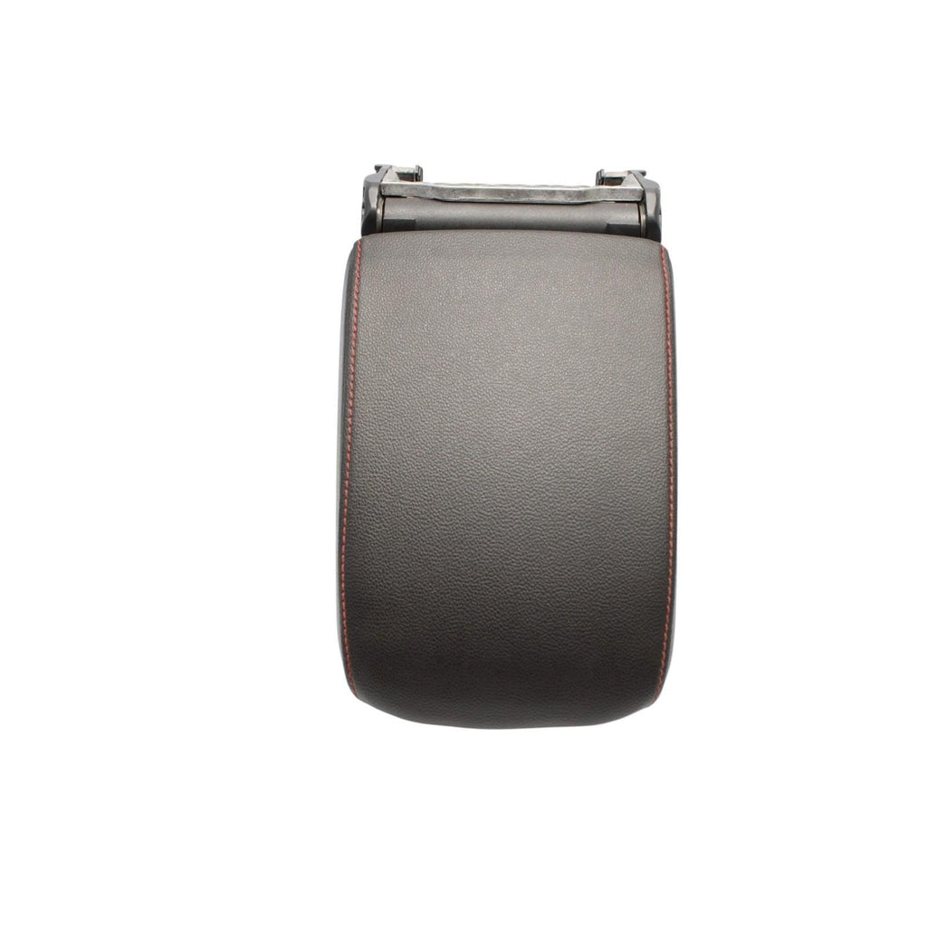 2015-2021 Volkswagen GTI Golf R Black Leather Center Console Arm Rest OEM