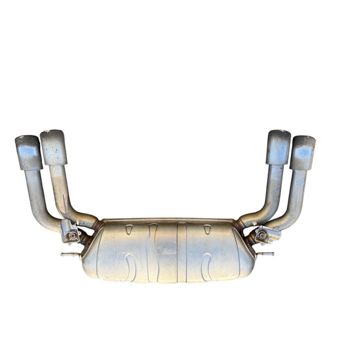 2015-2020 Audi S3 Muffler Quad Tip OEM Muffler Cut Out