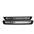 2019-2024 M340i G20 Front Left and Right Door Sill Scuff Plate Set Pair OEM