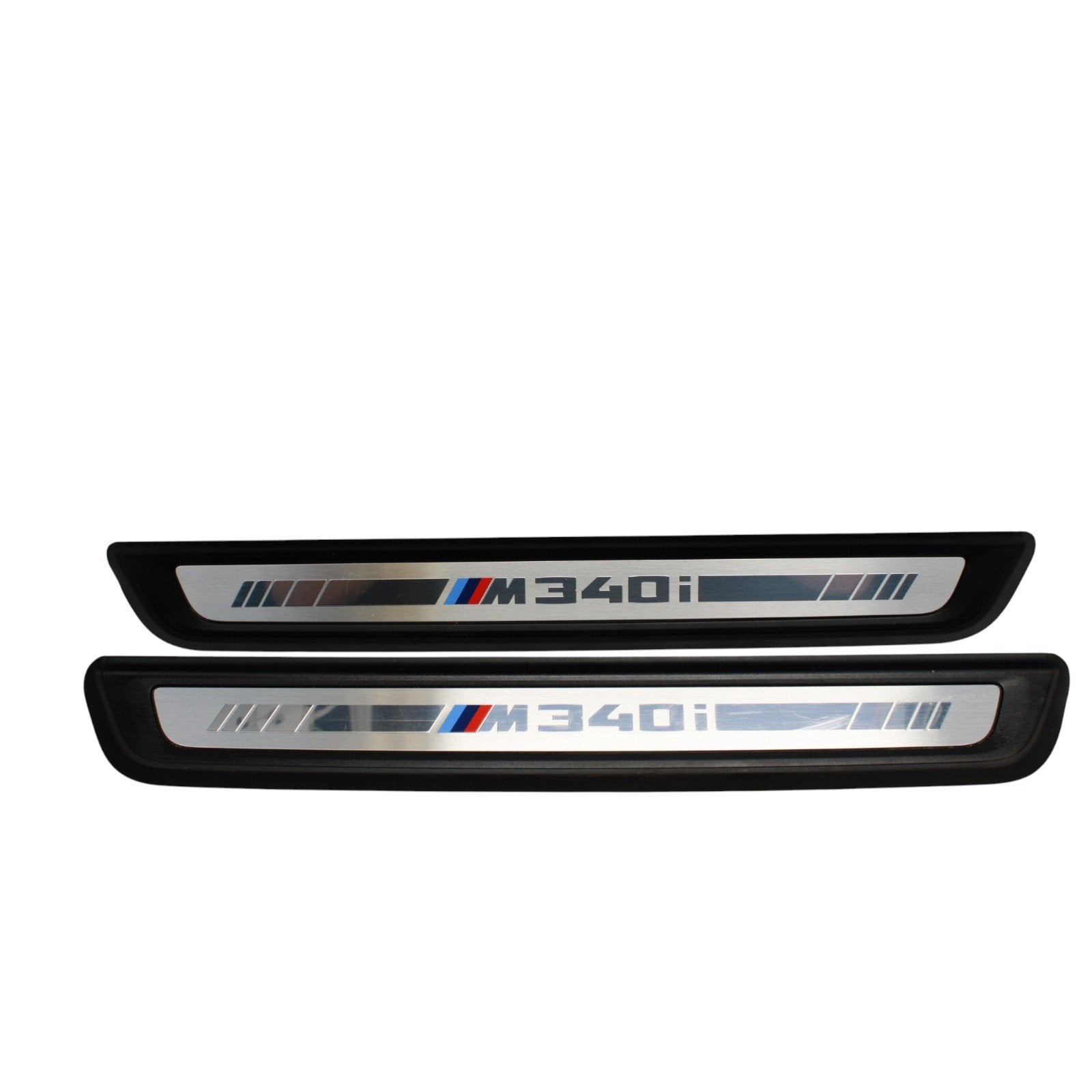 2019-2024 M340i G20 Front Left and Right Door Sill Scuff Plate Set Pair OEM