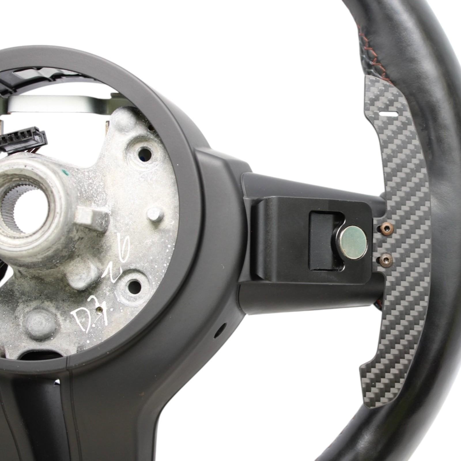 BMW F80 F82 F83 F87 M3 M4 Steering Wheel M SPORT Leather Carbon Shifters HEATED