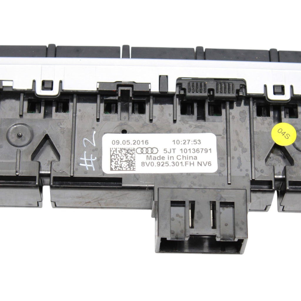 2017-2020 Audi A3 S3 RS3 Hazard Switch Control Panel 8V0925301FH