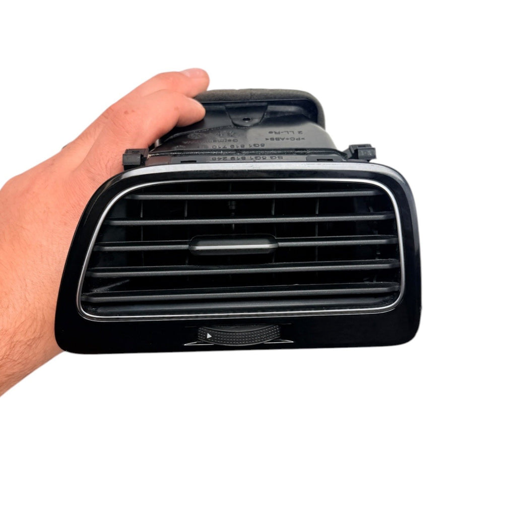 2015-2021 Mk7 Volkswagen Golf R GTI Right Passenger Dash Air Vent Piano Black