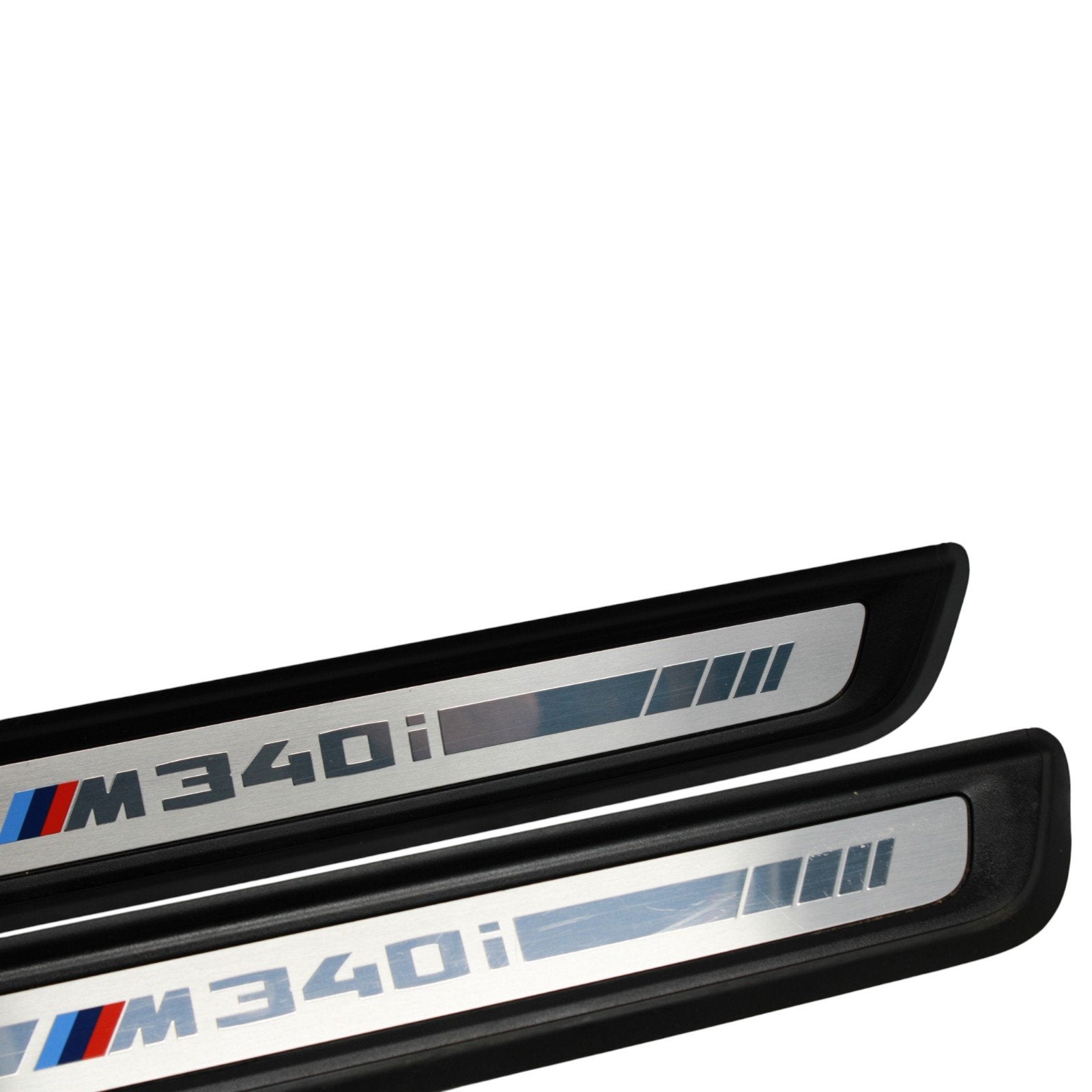 2019-2024 M340i G20 Front Left and Right Door Sill Scuff Plate Set Pair OEM
