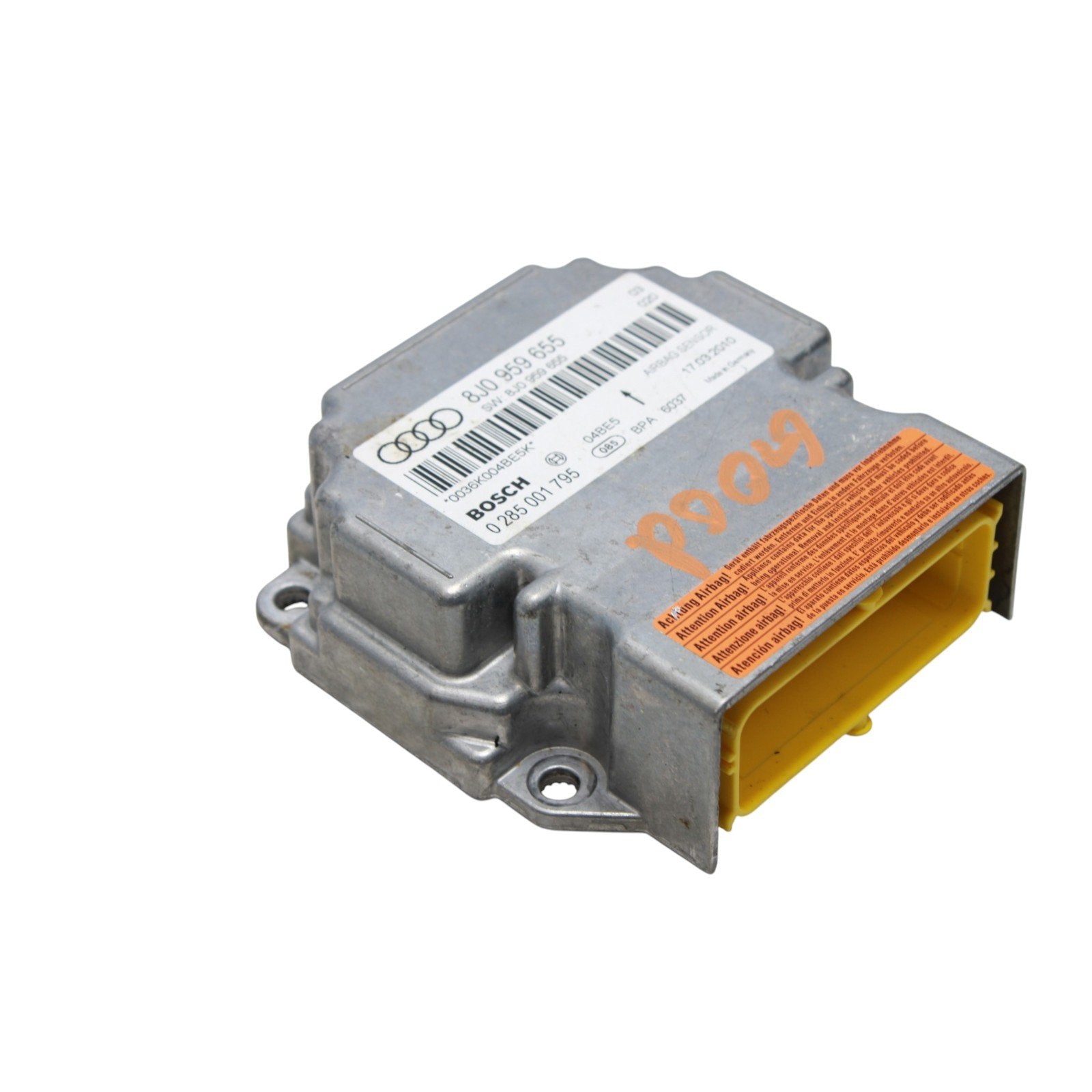 2009-2015 Audi TT TTS TTRS SRS Computer Control Module Unit 8J0959655 *No Codes