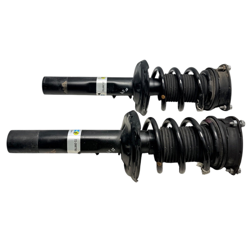 2015-2020 Audi A3 S3 Volkswagen Golf R GTI Front Shock Pair Bilstein 22-266750