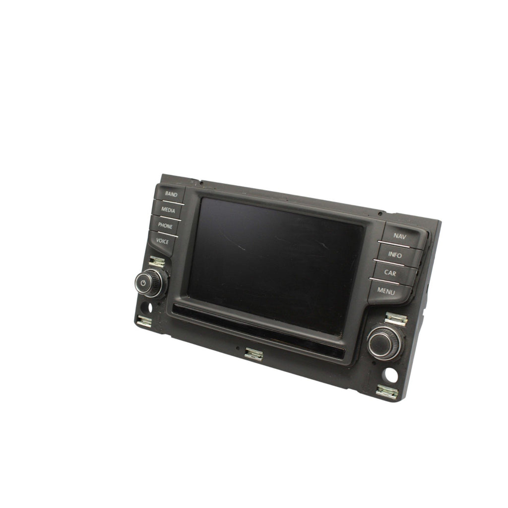2015-2017 Volkswagen GTI Dash Radio Display Unit 5GM919605 *scratches