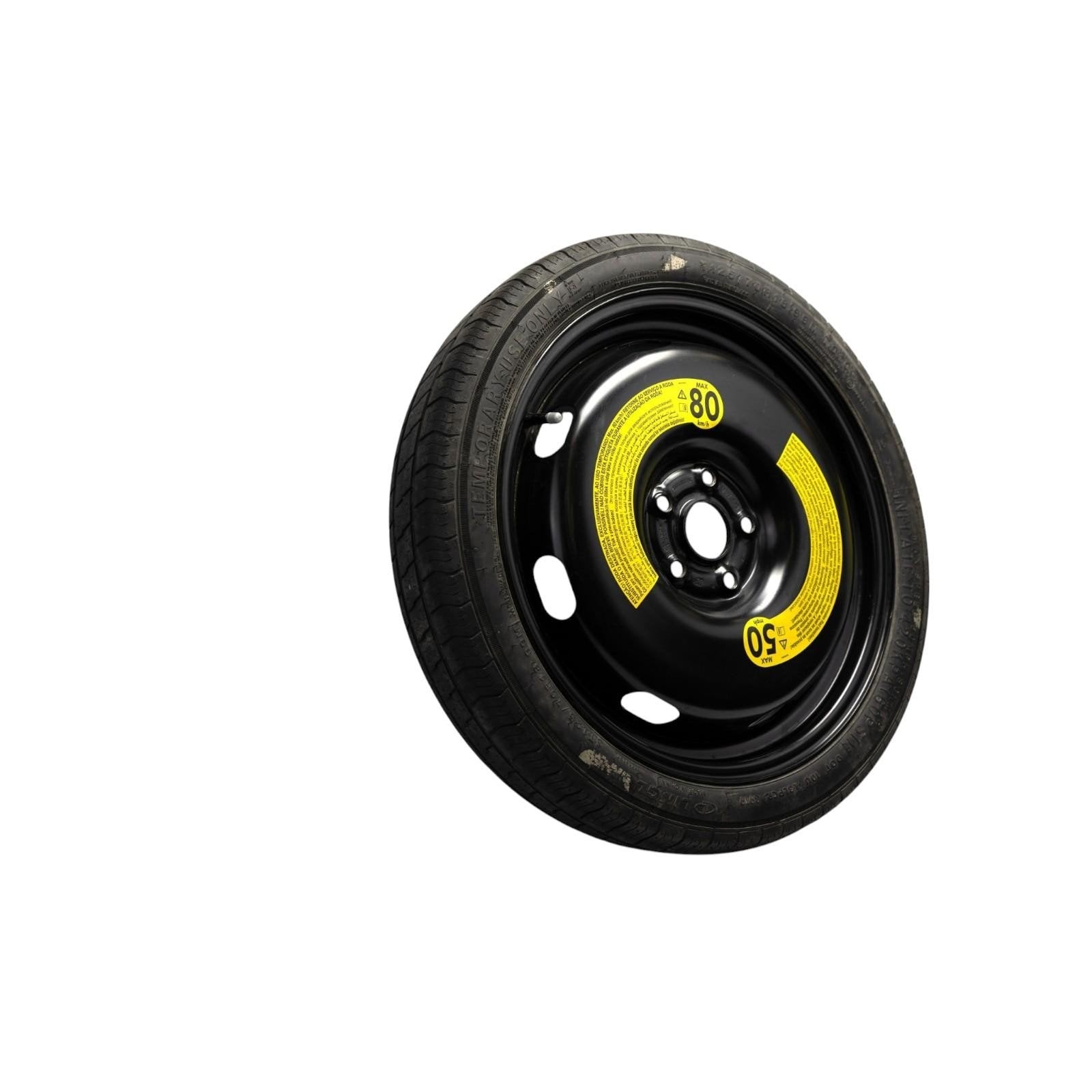 2015-2020 Audi A3 S3 VW GOLF R GTI Spare Tire Compact Donut Wheel T125/70R18 OEM