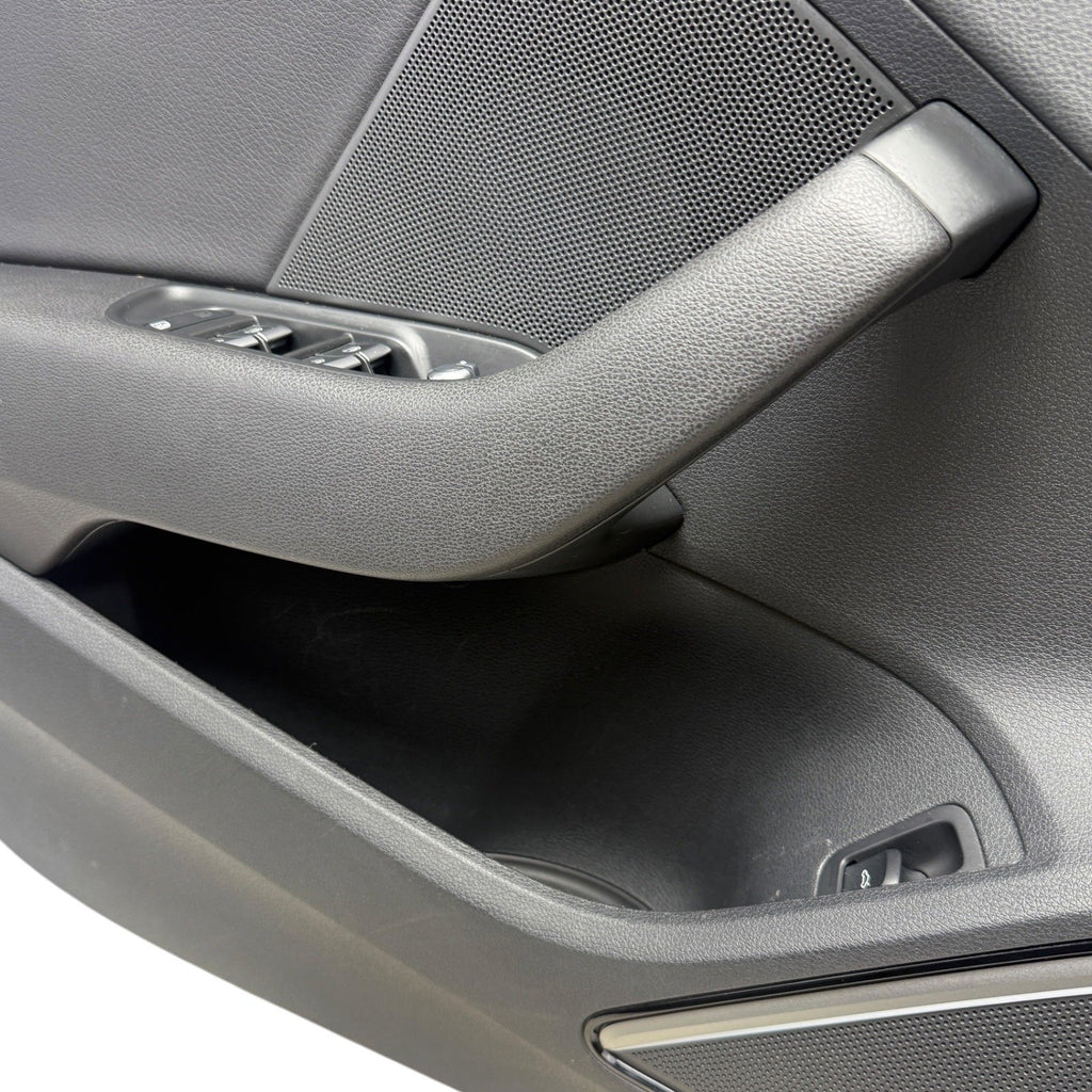 2015-2020 Audi A3 S3 Left Front Driver Door Trim Panel W/ Lighting Package & B&O