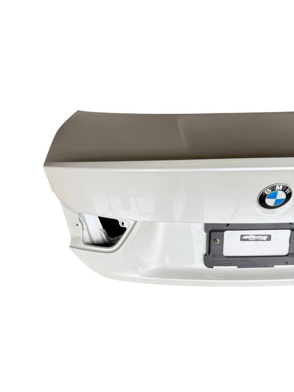2015-2020 BMW M4 Coupe Rear Trunk Lid Hatch Cover Panel White OEM *Damage*